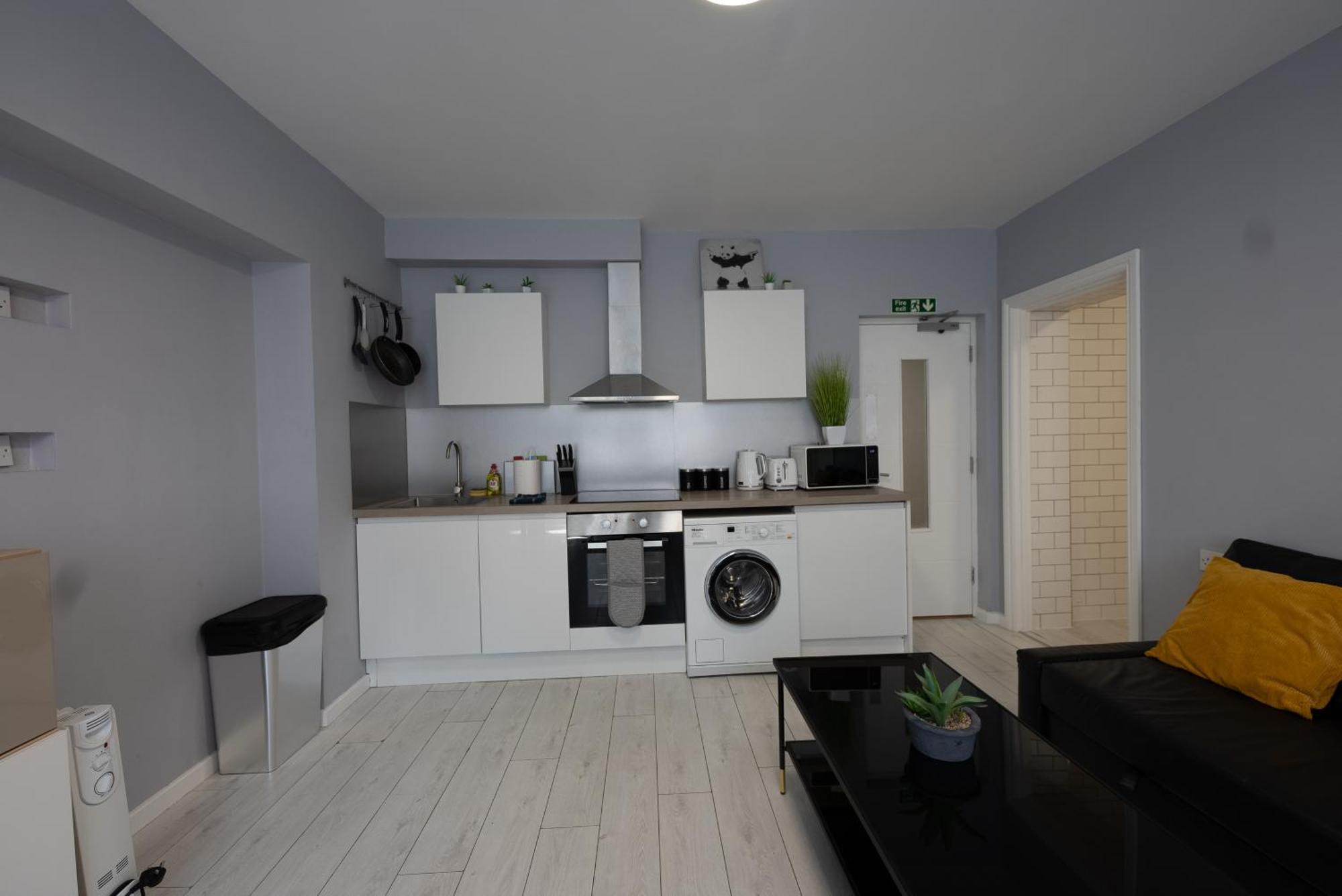 Central Brighton Modern One Bed Apartments Bagian luar foto